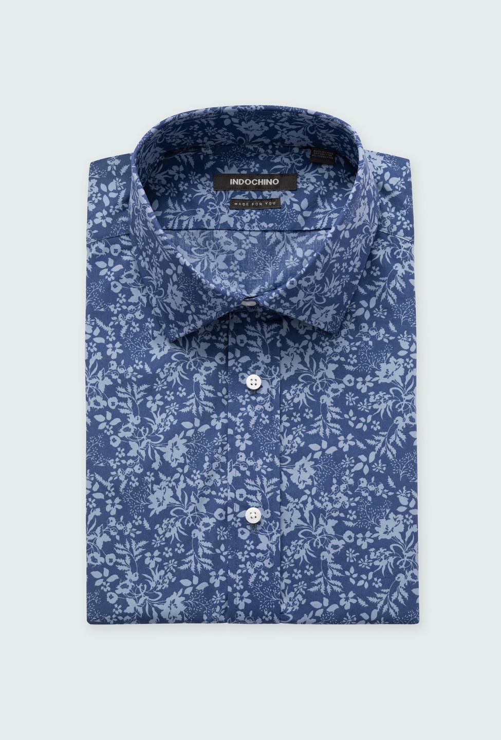Kettleby Floral Blue Shirt