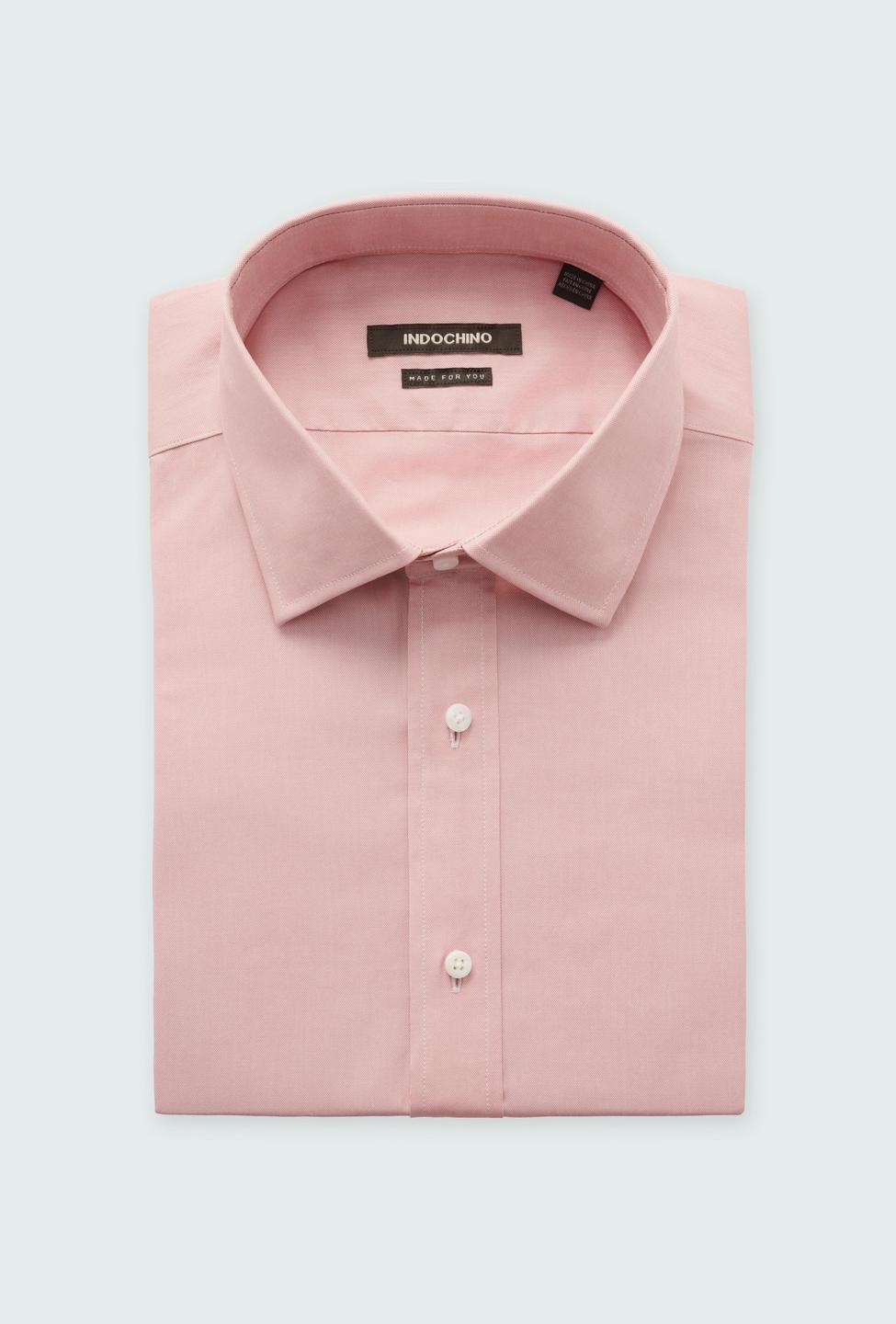 Hailey Cotton Stretch Pink Shirt