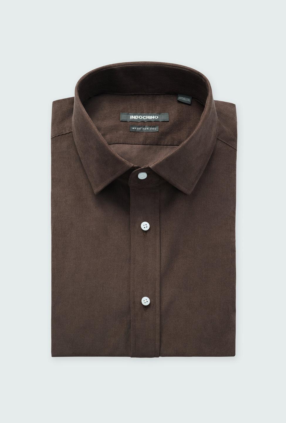 Fairwood Corduroy Brown Shirt