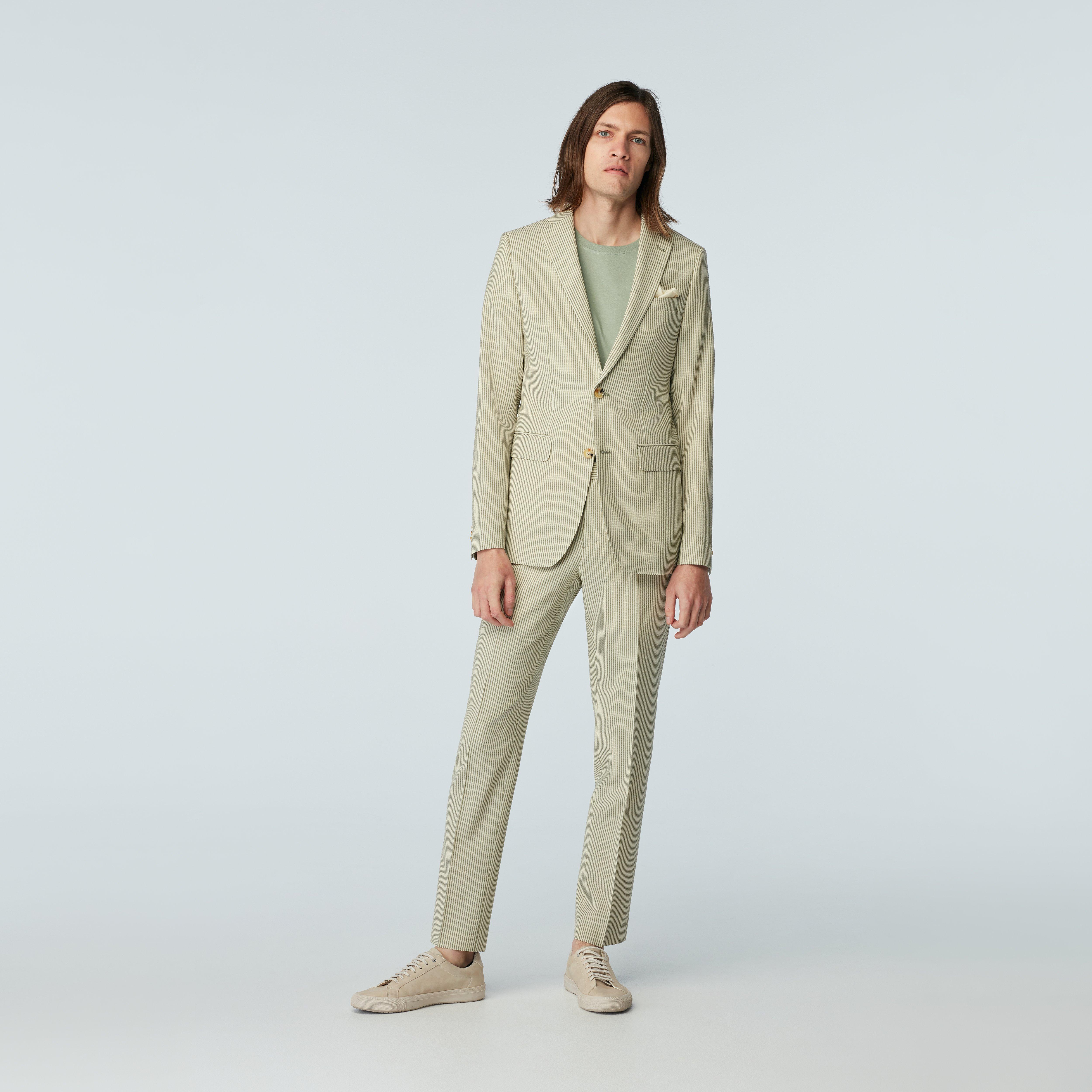 OL Solid Color Lace-up Blazer
