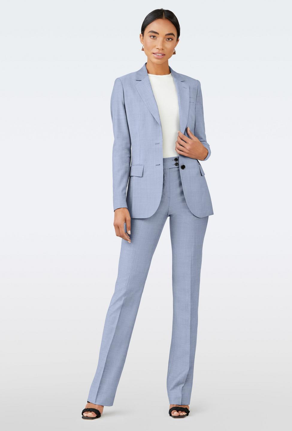 Howell Wool Stretch Soft Blue Suit