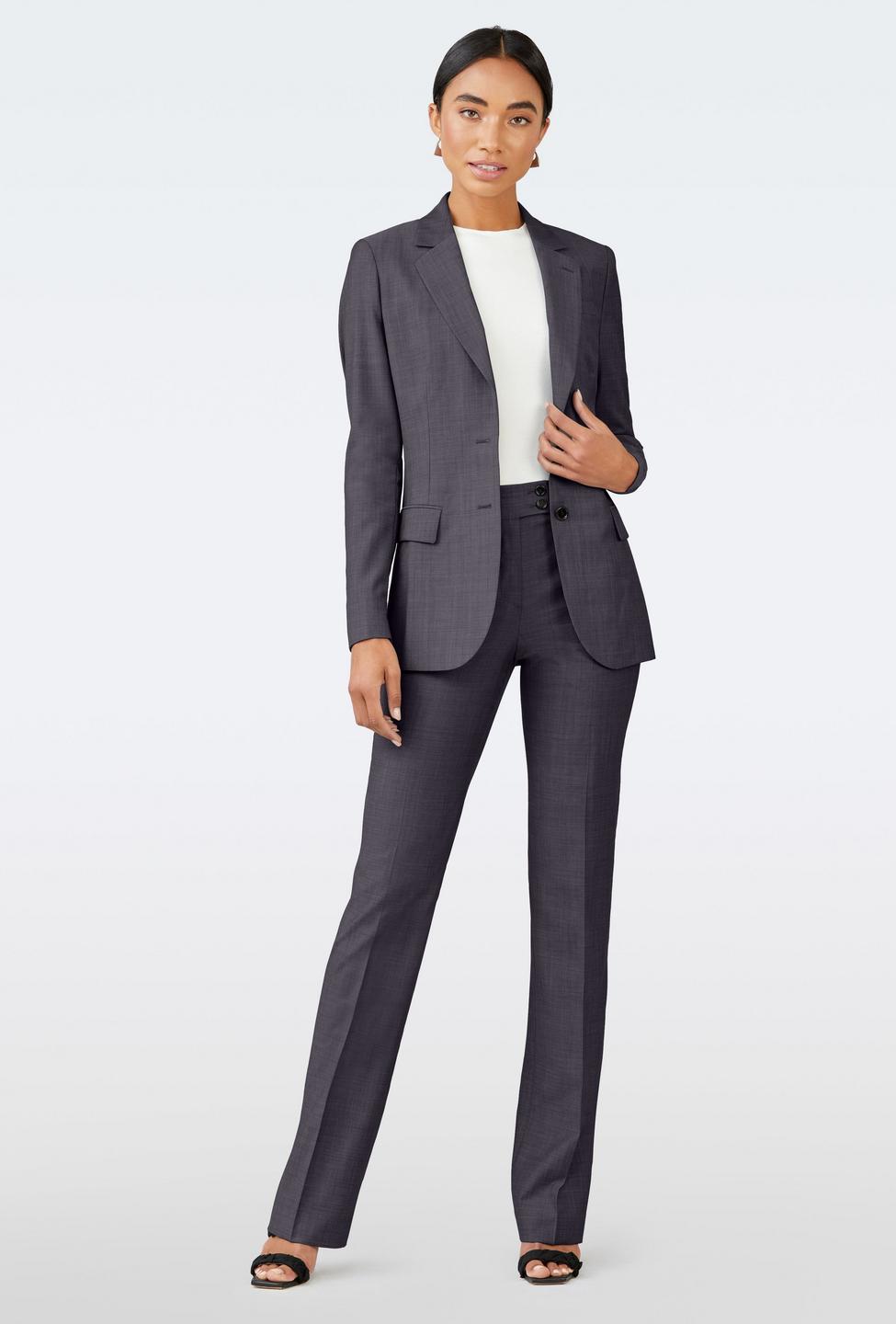 Custom Suits Made For You Helsby Gray Suit Women INDOCHINO