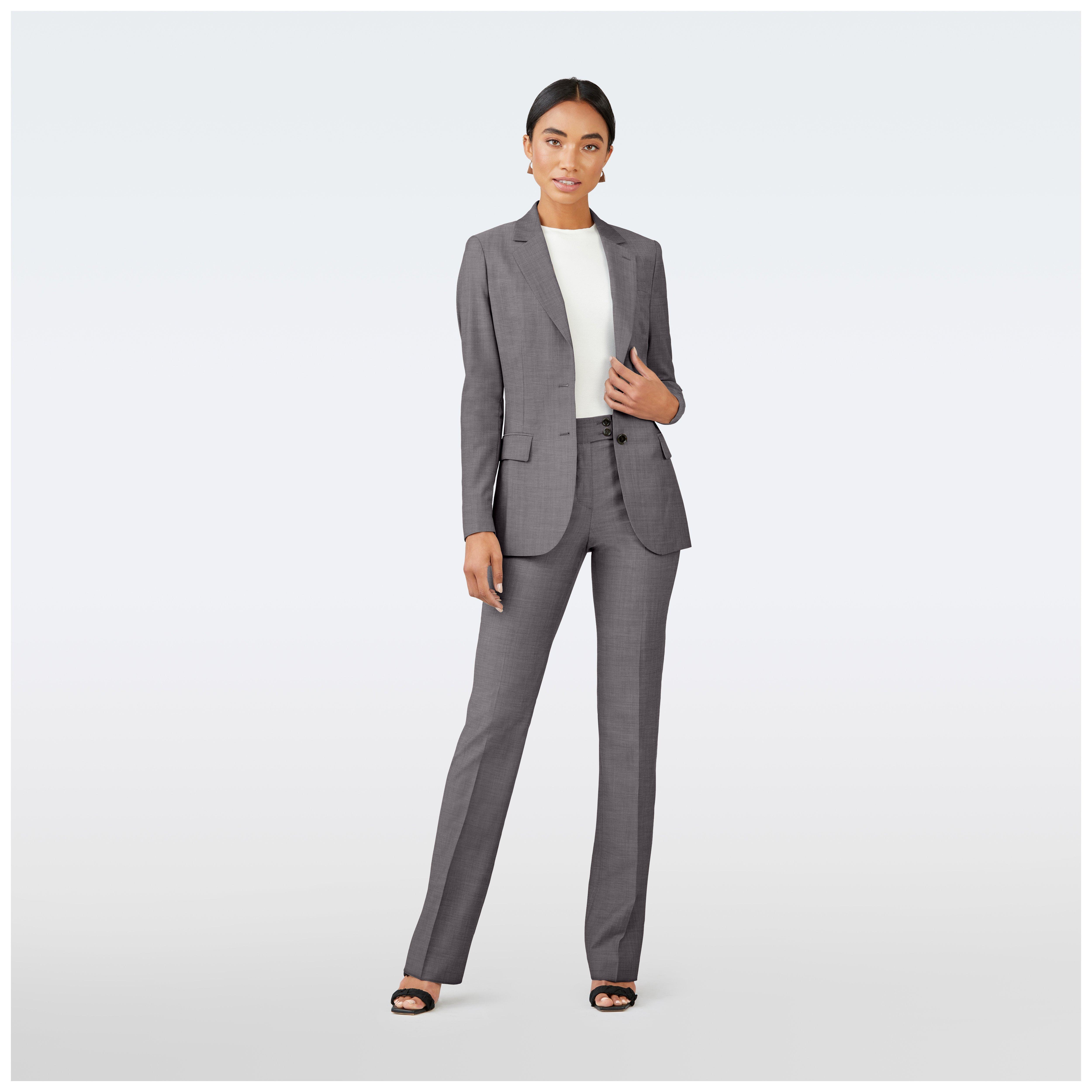 Lady Formal Pants Suits Woman Office Ladies Church Bespoke for Women Suit  OEM - China Women Suit and Ladies Suit price