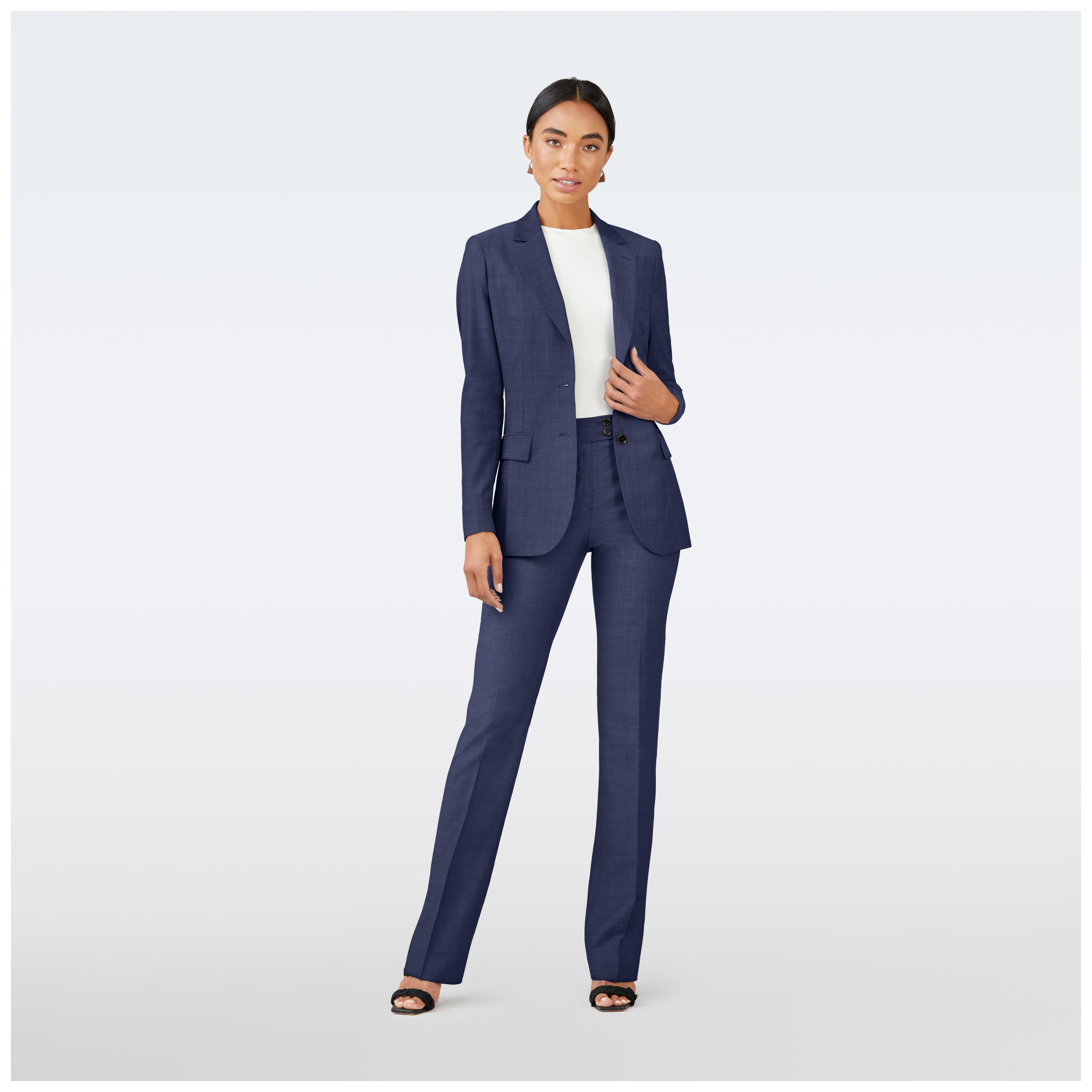 Women's Blue Suits & Suit Separates