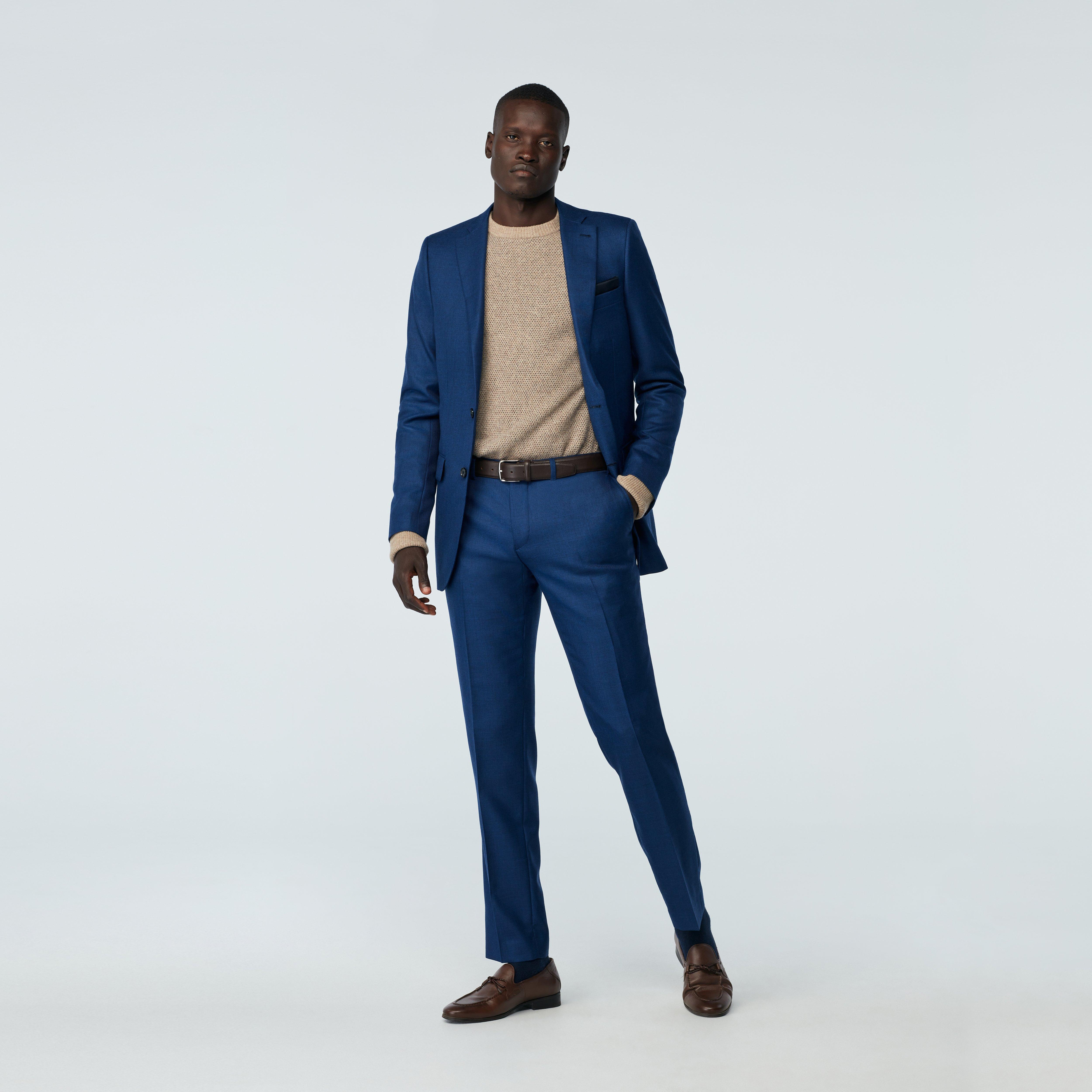 Custom Suits Made For You - Durham Navy Suit | INDOCHINO