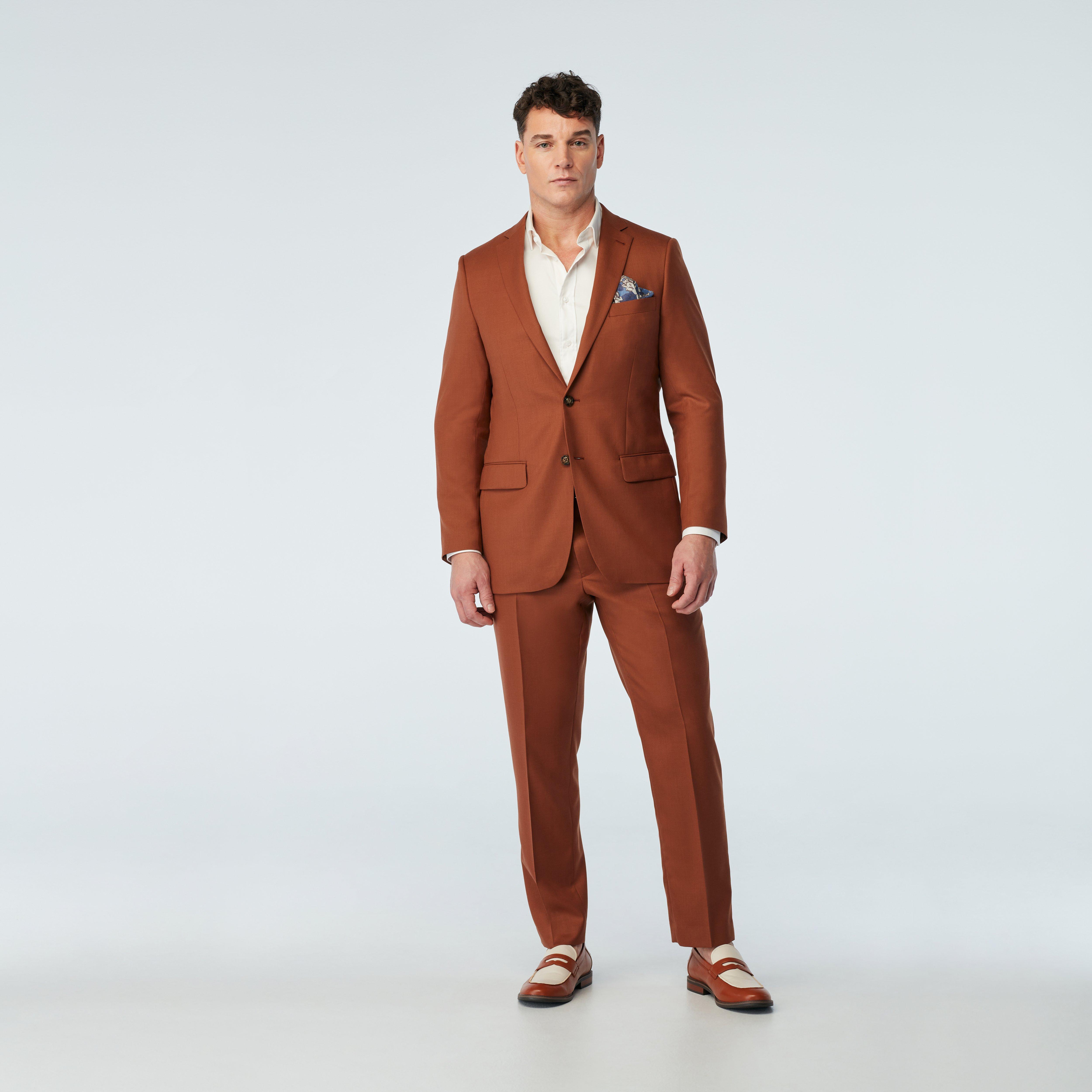 Bagru Brown Cotton Blazer