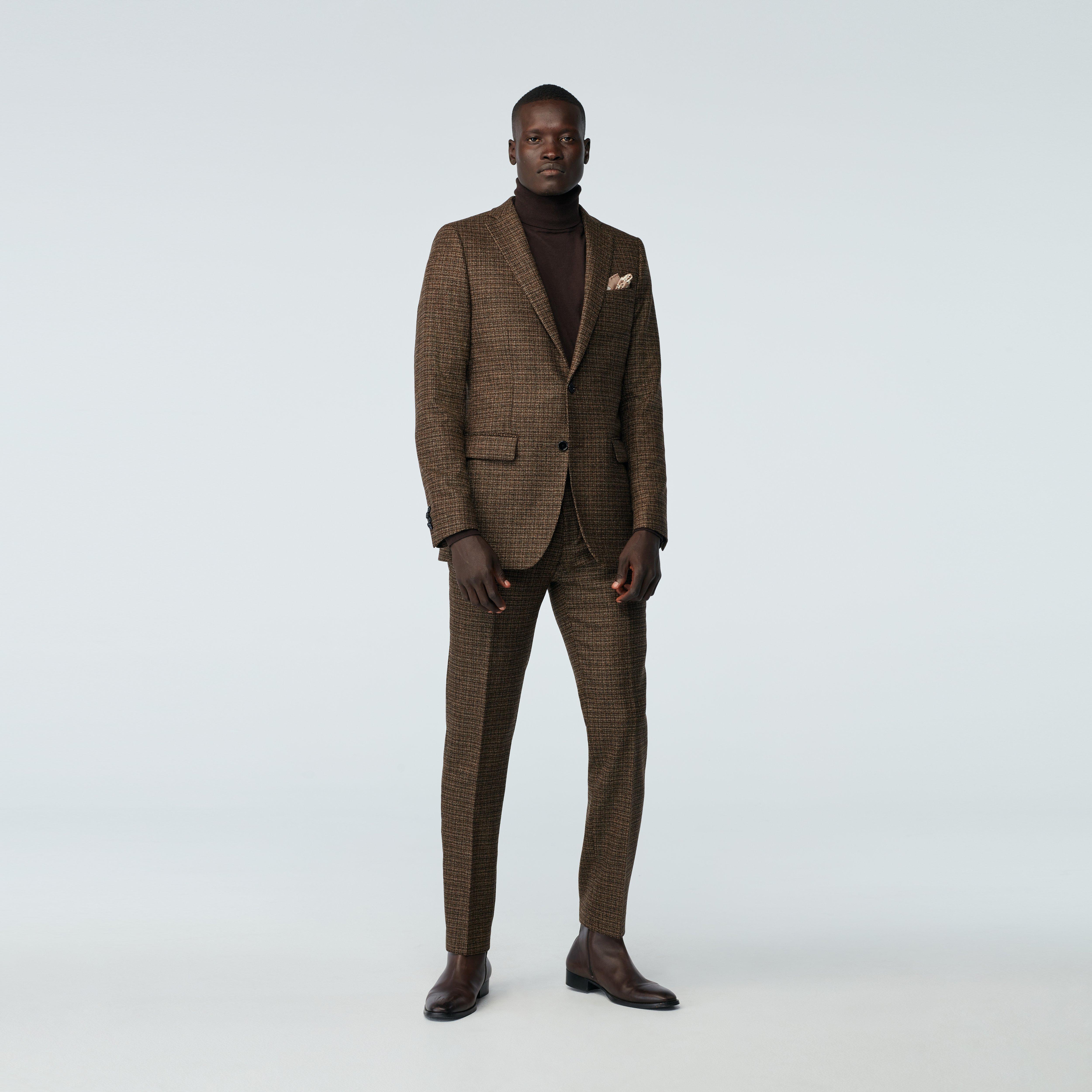 Custom Suits Made For You - Newbridge Tweed Wool Stretch Light