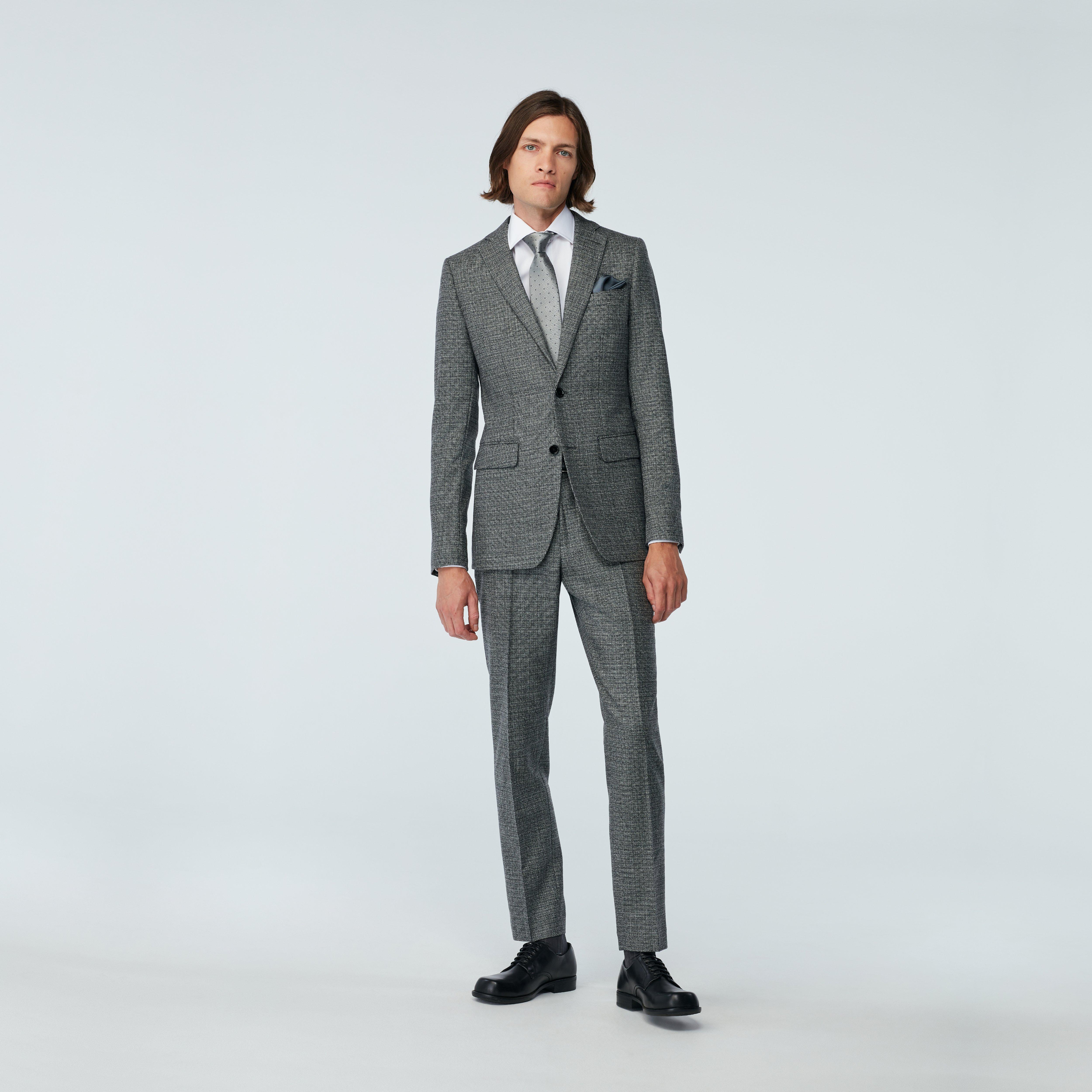 Custom Suits Made For You - Newbridge Tweed Wool Stretch Light