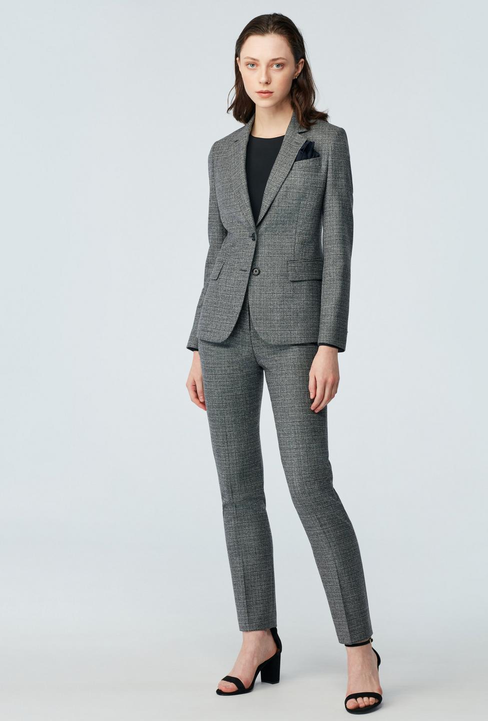 Newbridge Tweed Wool Stretch Light Gray Suit