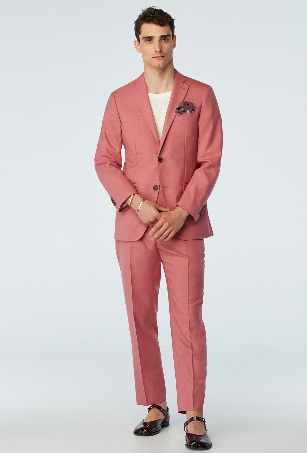 Stockport Wool Linen Dusty Rose Suit