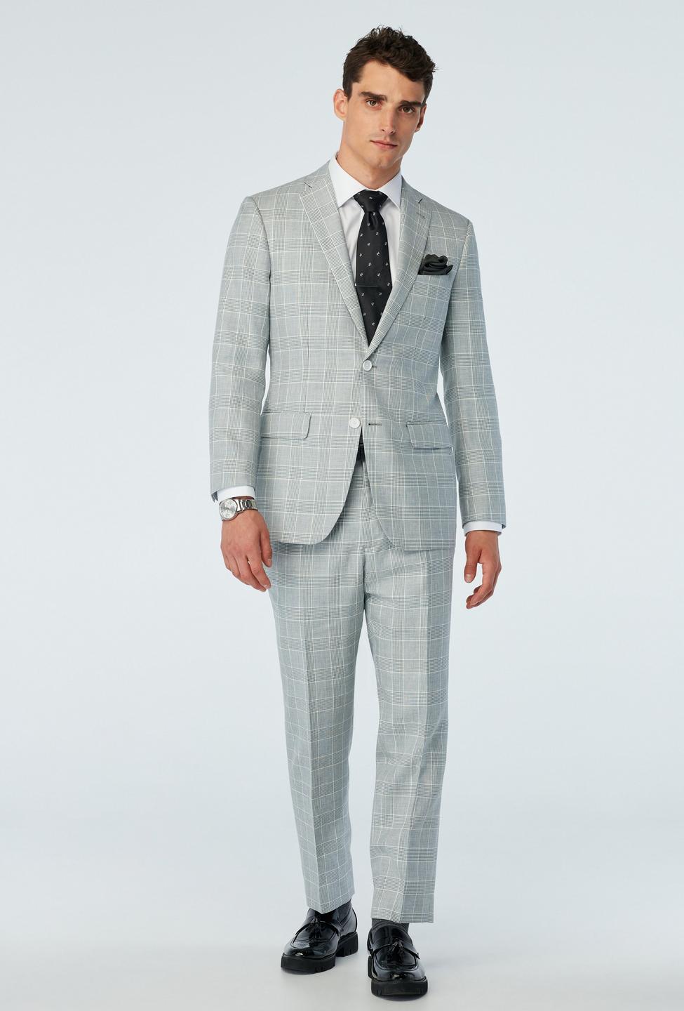 Outwell Plaid Stone Blue Suit