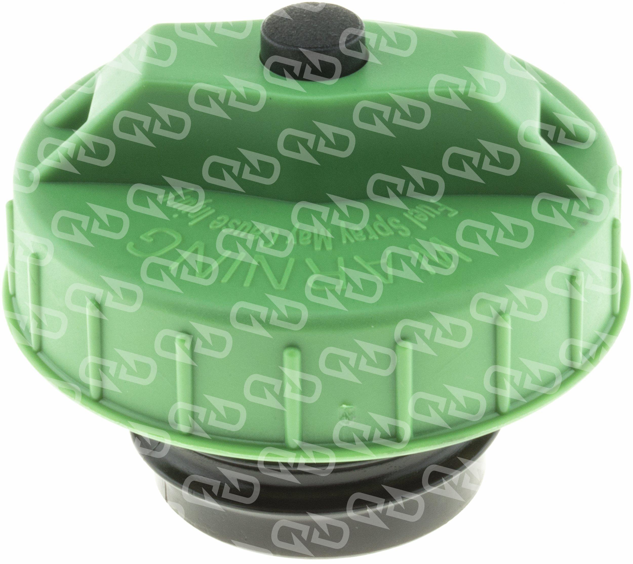 Gates Diesel Only PreRelease Green Fuel Cap, 213/16 in PreVent