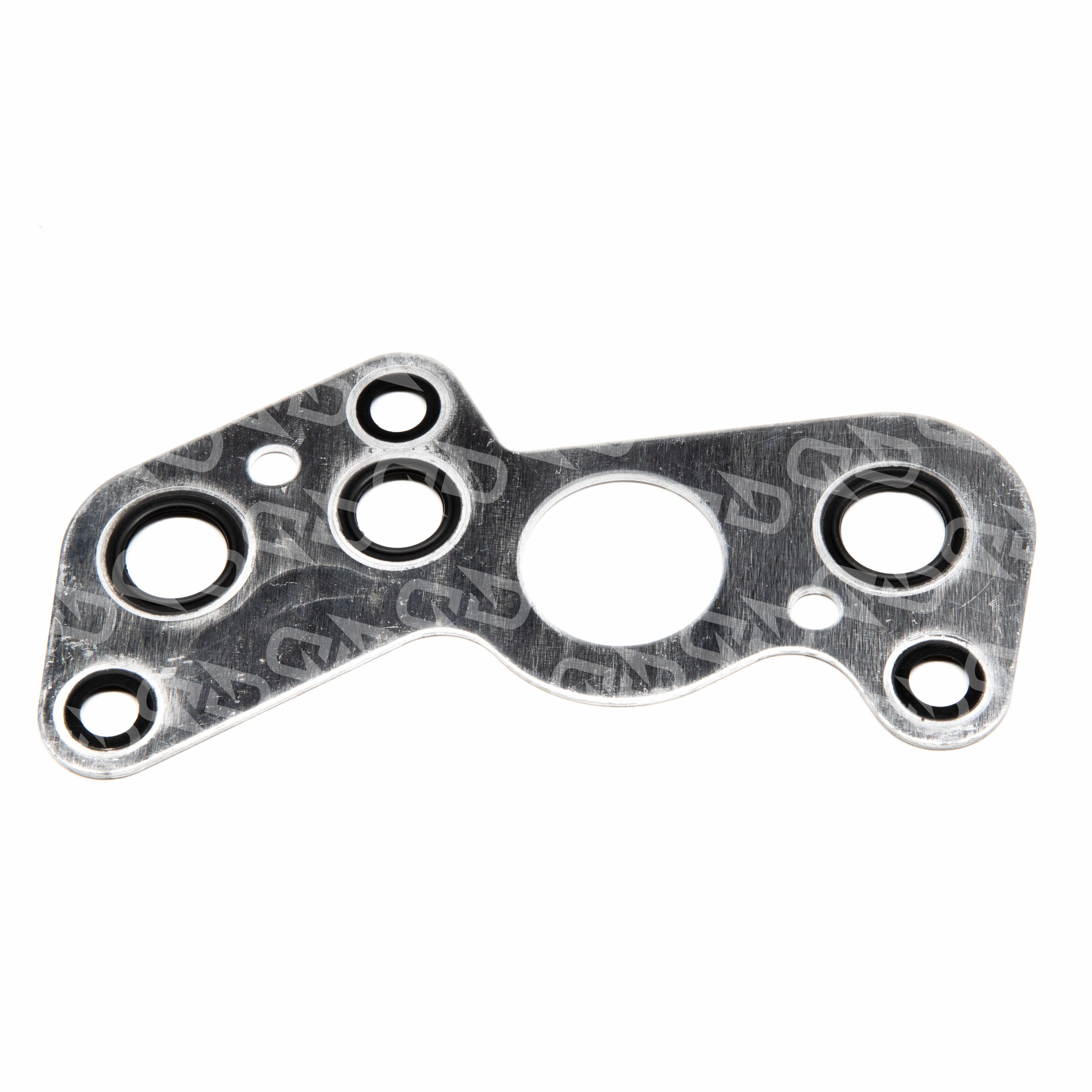 DIESEL｜ (X10223 P8079 T8013) Detroit High-Pressure Fuel Flange Gasket, 2.8 in L x 0.78 in