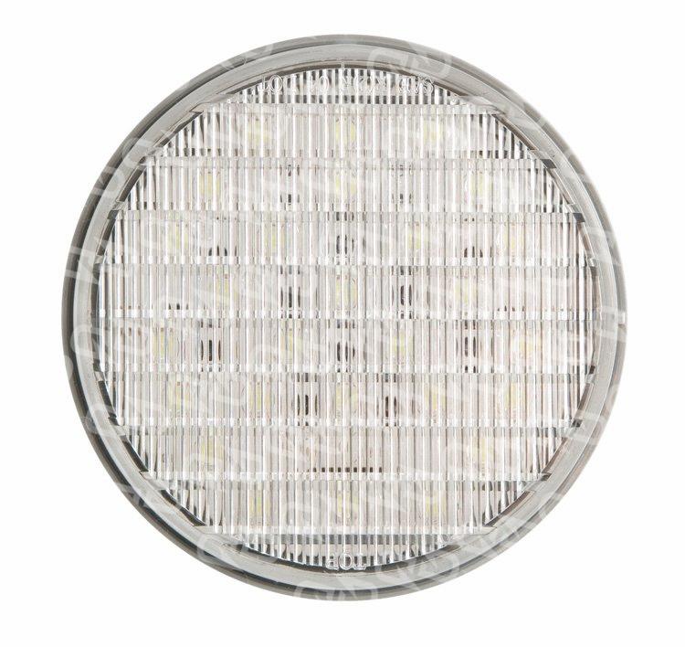 Optronics Round BackUp LED Light, 4inch, 27 Diodes OPT BUL23CB