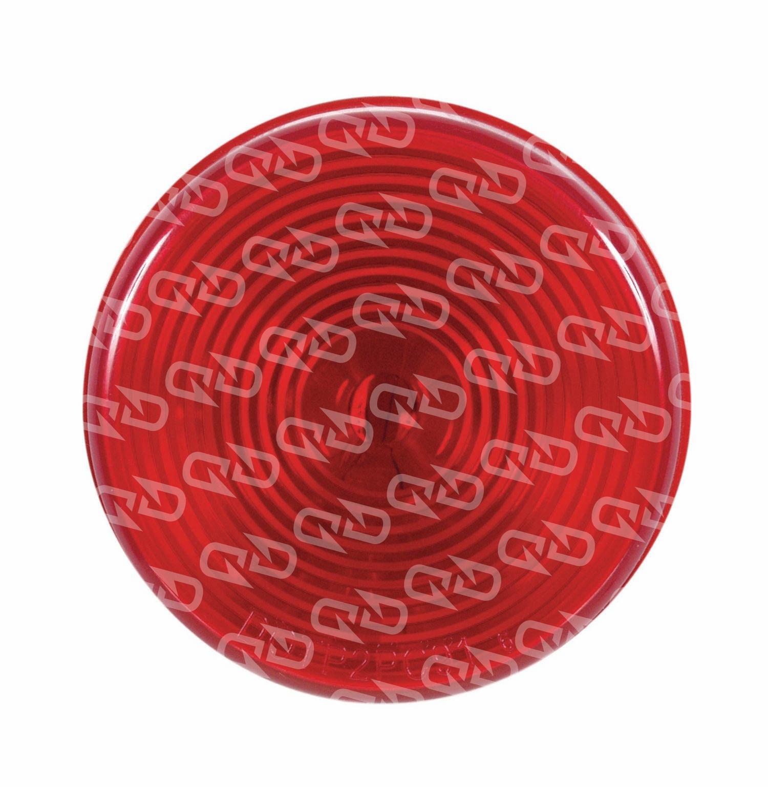 Optronics Red Marker/Clearance Light, Grommet Mount, Recess Flange, 2.5