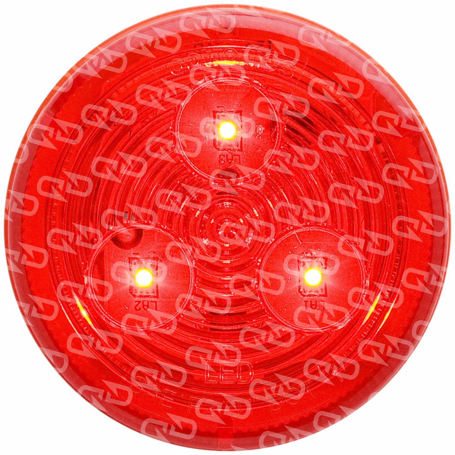 M5 Series Marker Light Optronics 00212705P Red , Top Clearance Marker ...