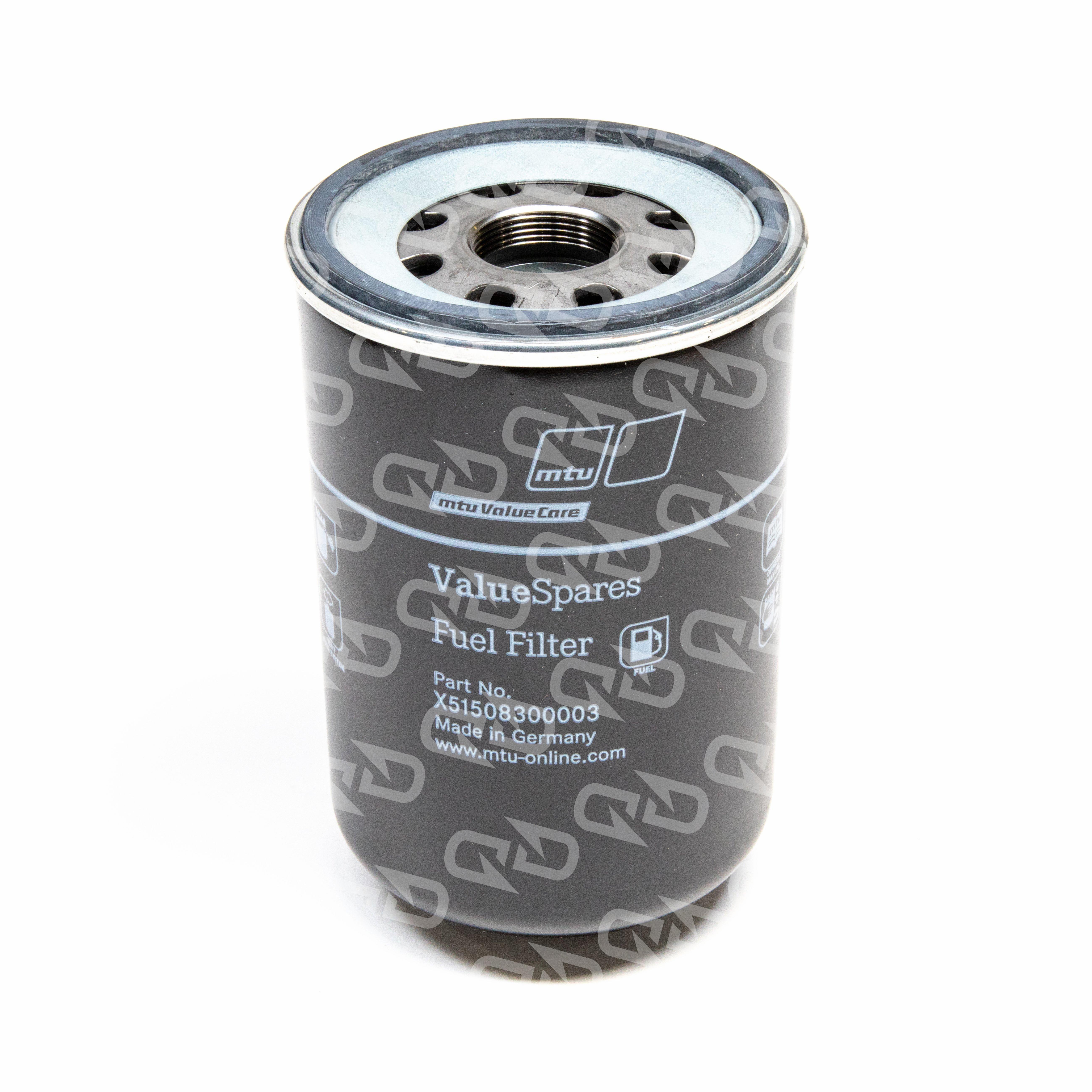 MTU Spin-On Fuel Filter, Easy-Change X51508300003 | Diesel Dash