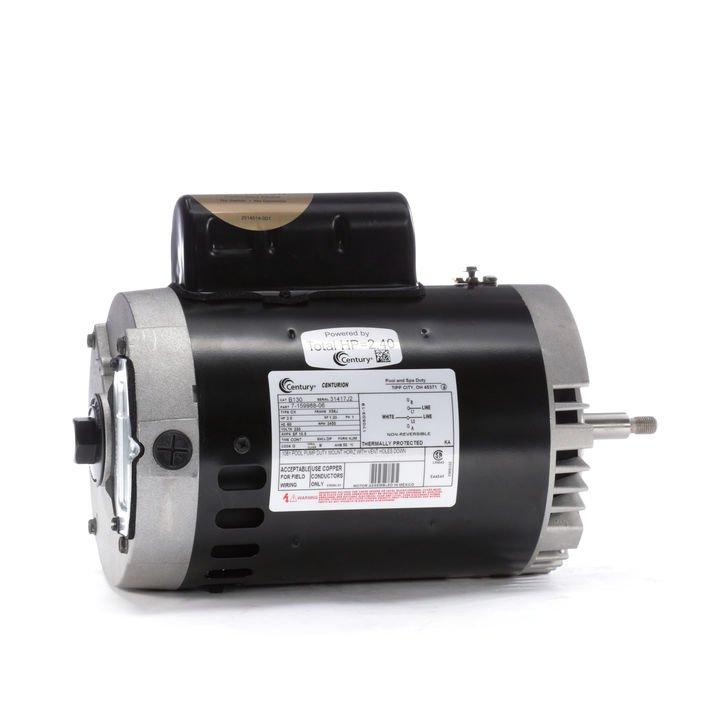 56j C-face 2 Hp Full Rated Pool And Spa Pump Motor, 10.5a 230v