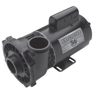 Executive 56-frame 2hp Dual-speed Spa Pump, 2-1/2in. Intake, 2in. Discharge, 230v