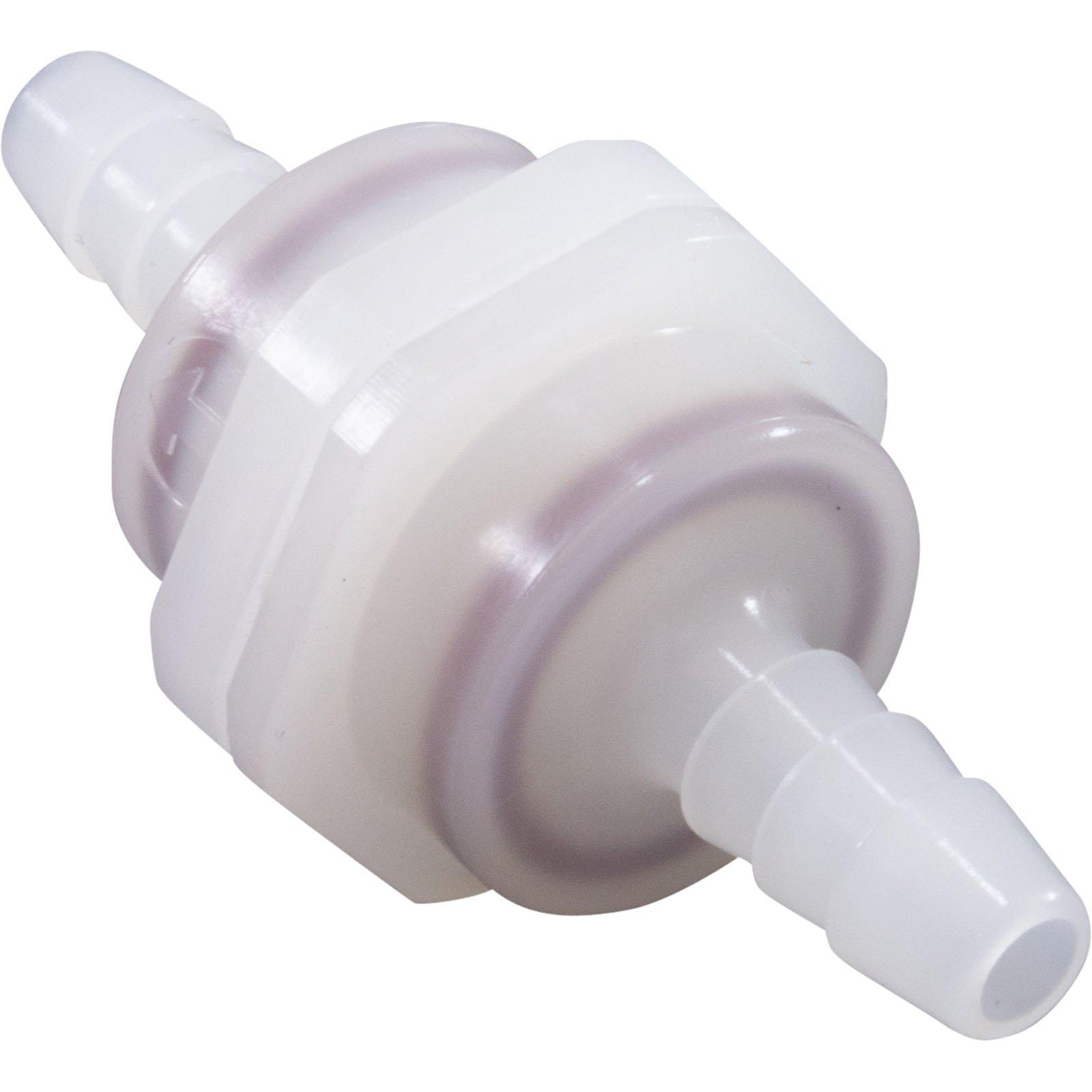 Supply Check Valve, Grn/wht, Fits 1/4 And 3/8in Hose