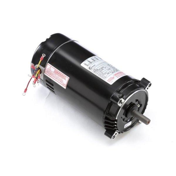 56c C-face 1-1/2 Hp Three Phase Pool And Spa Pump Motor, 6.8/3.4a 208-230/460v