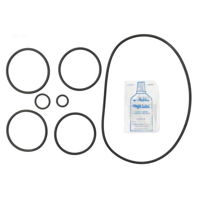 O-ring & Gasket Kit, Includes 1 Each Rotor Shaft And Valve Body O-ring, 3 Each Rotor Collar O-ring