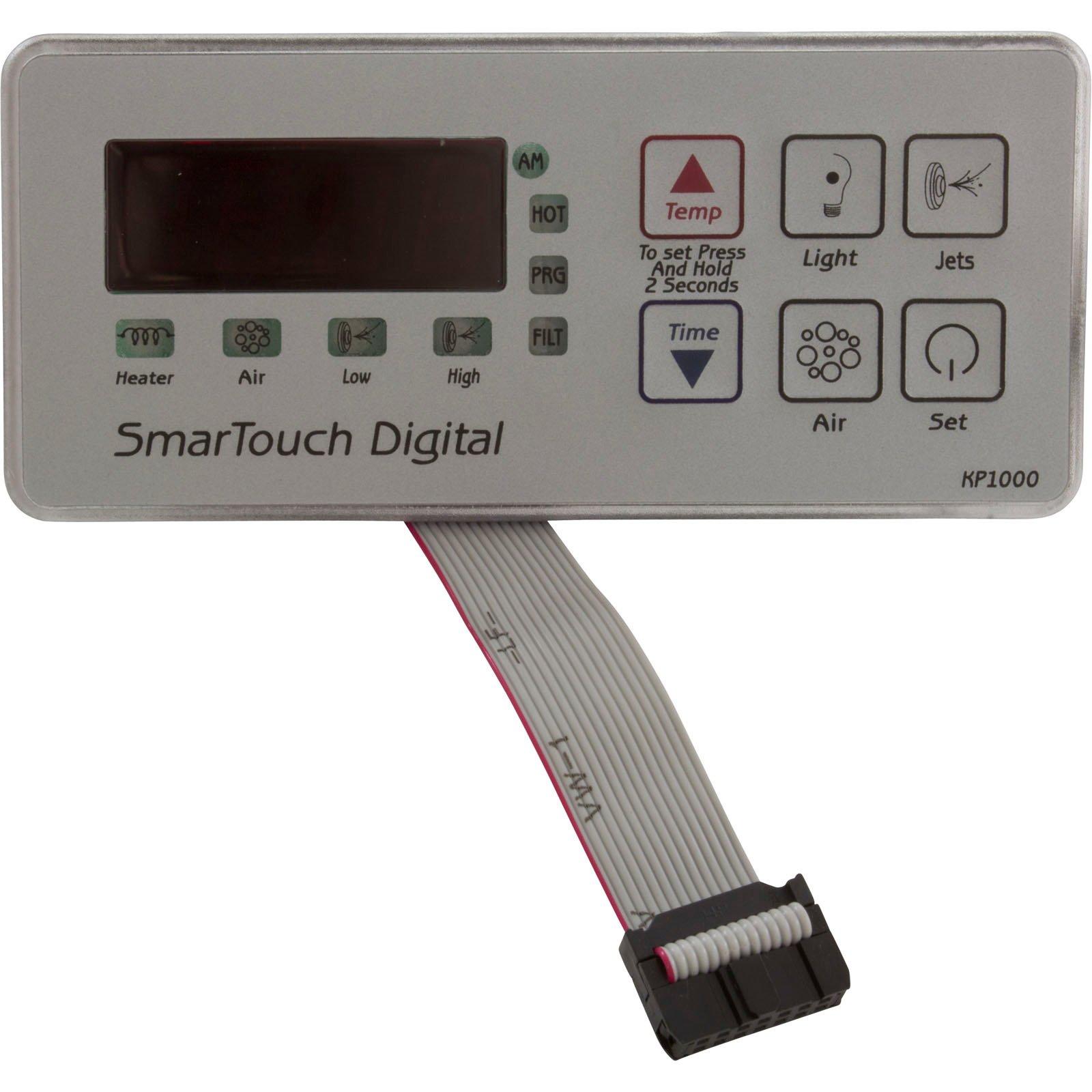 Acc Digital Spaside Control, 6-button Led With 6 Ft 14 Pin Ribbon Plug