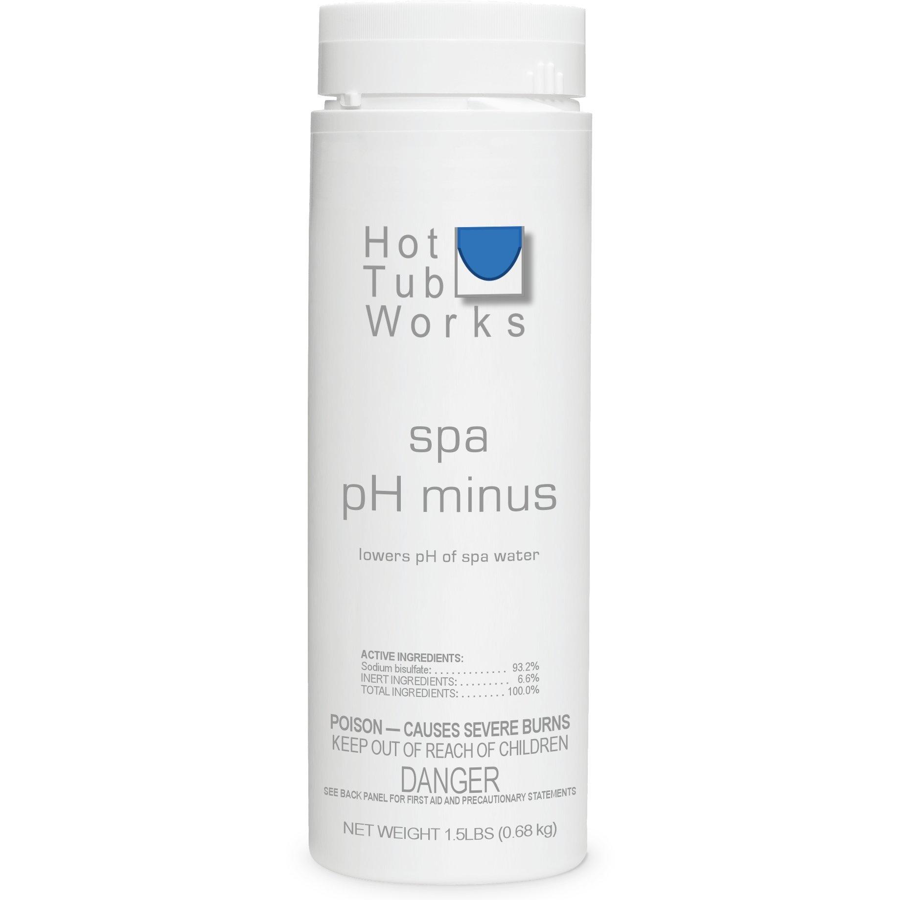 Hot Tub Works Spa pH Minus Spa Alkalinity Reducer 15lbs