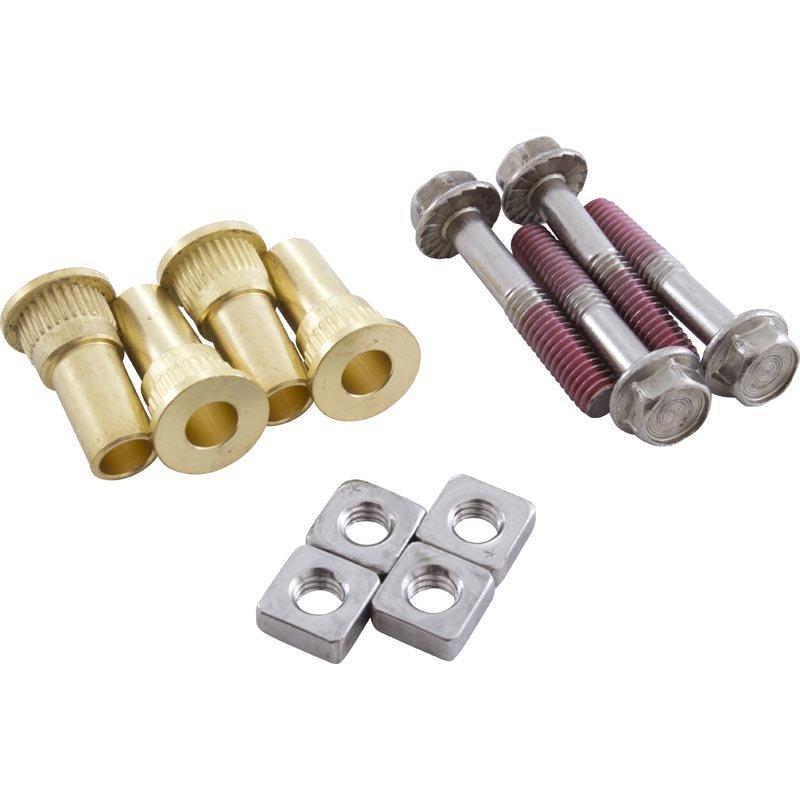 Hayward Hardware Pack 4 Housing Bolts Spacers and Square Nuts