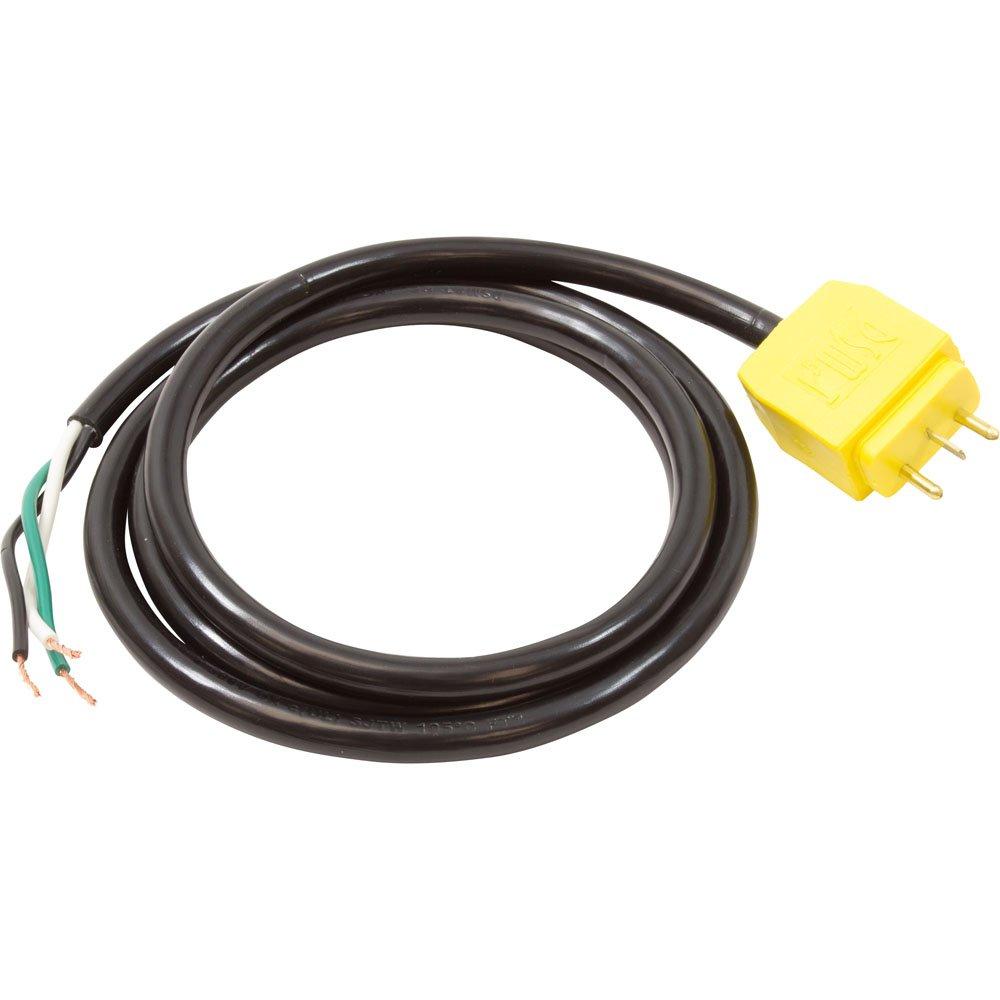Spa Ozone Glo Lighted Power Cord, 48 In 18/3, Mini J&j Plug