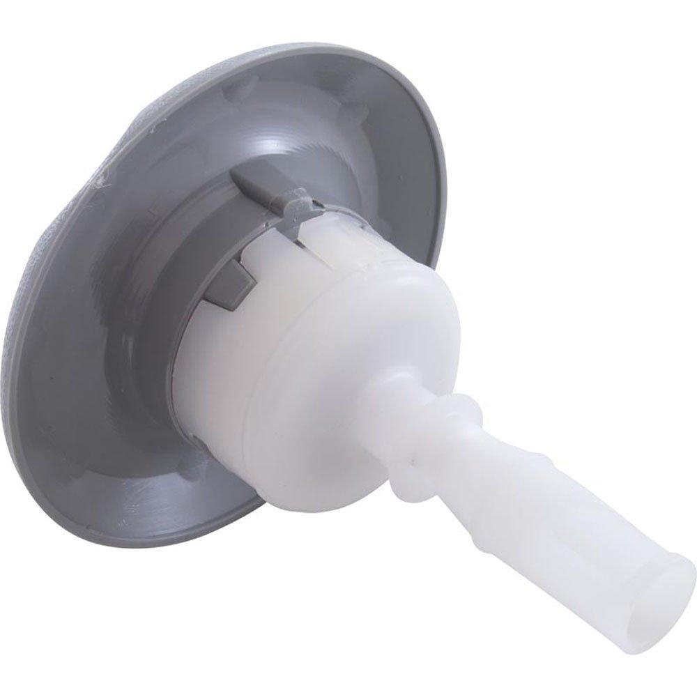 Jet Internal, Pentair Micro Cyclone Adjustable Swirl, 3.25 Inch Face, Emerald Cut, 2-1/8 Inch Hole Size Required, White