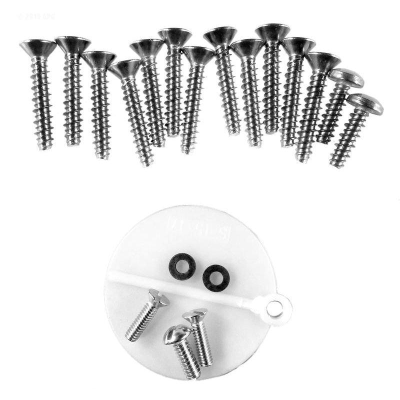 Pentair Replacement Screw kit 12 hole pattern extra long