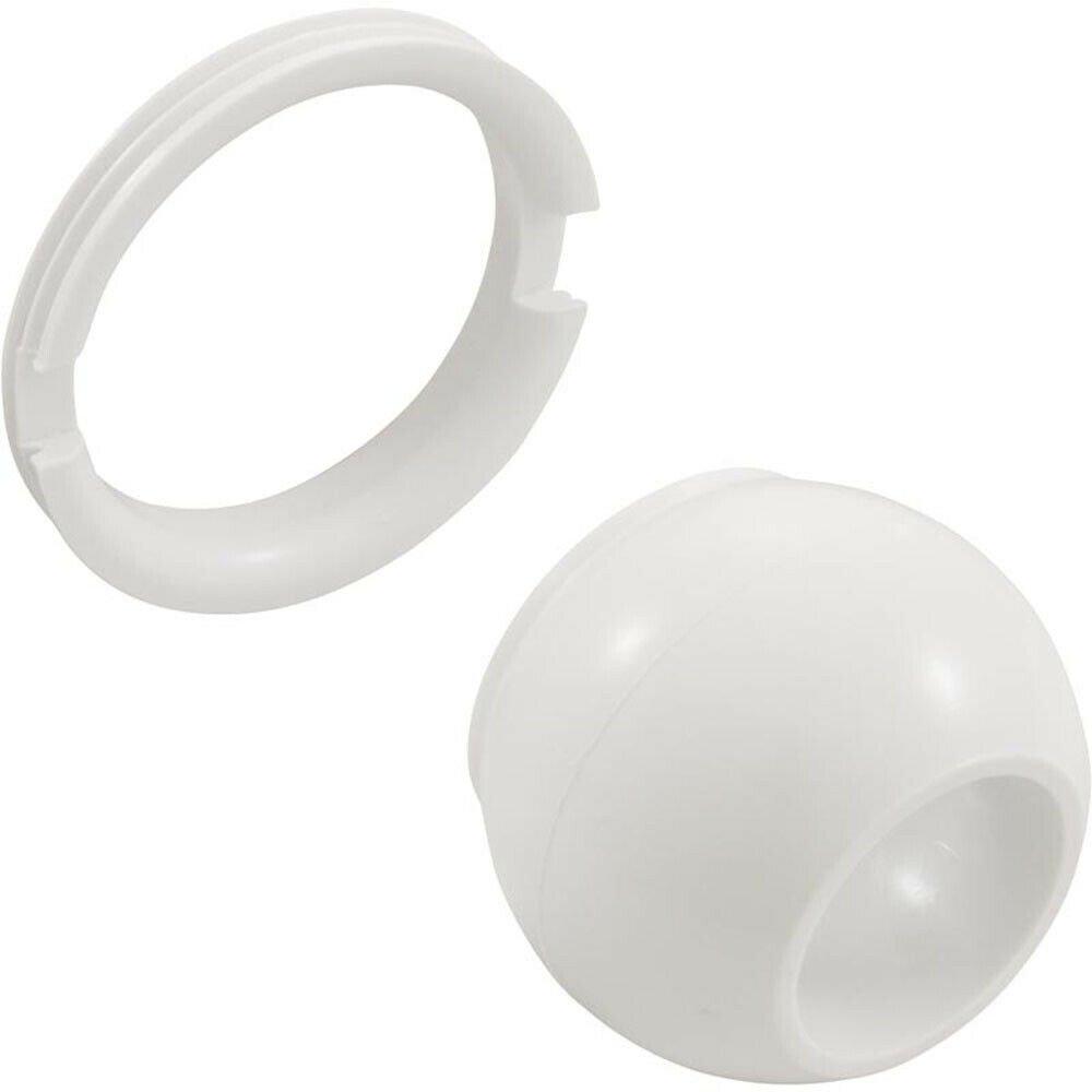 Hydro Air Micro-jet Eyeball & Retainer Ring, White, 10-3710
