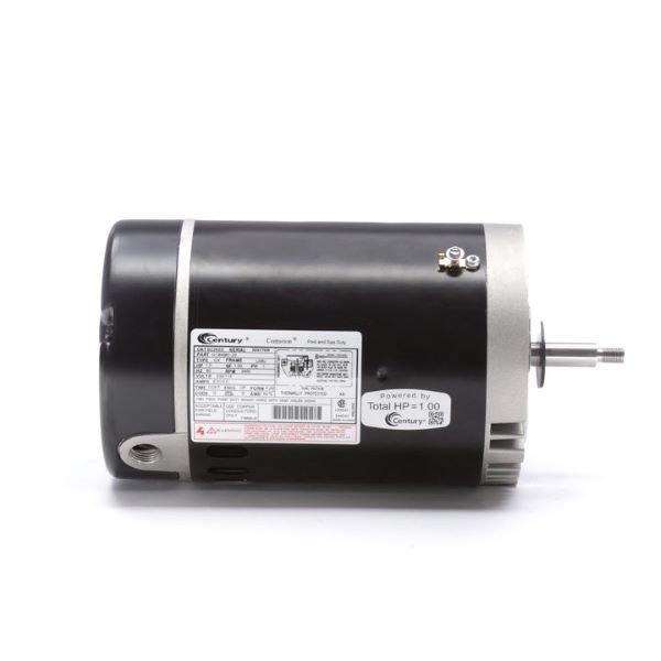 Century AO Smith B228SE C Face Single Speed 1HP Up Rated 56J Pump Motor 60120A 115230V