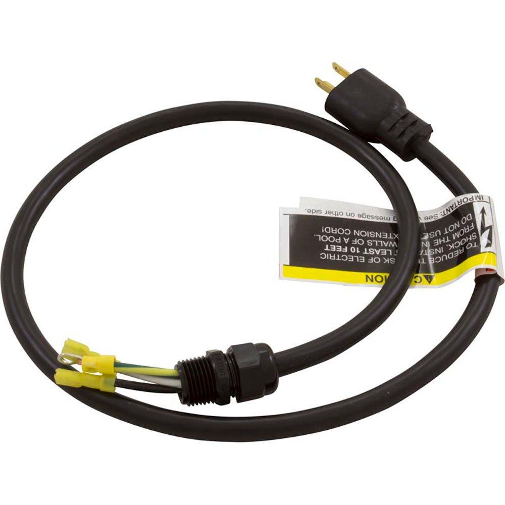 Pentair 3 Pump Cord Assembly with Standard 3 Prong Plug