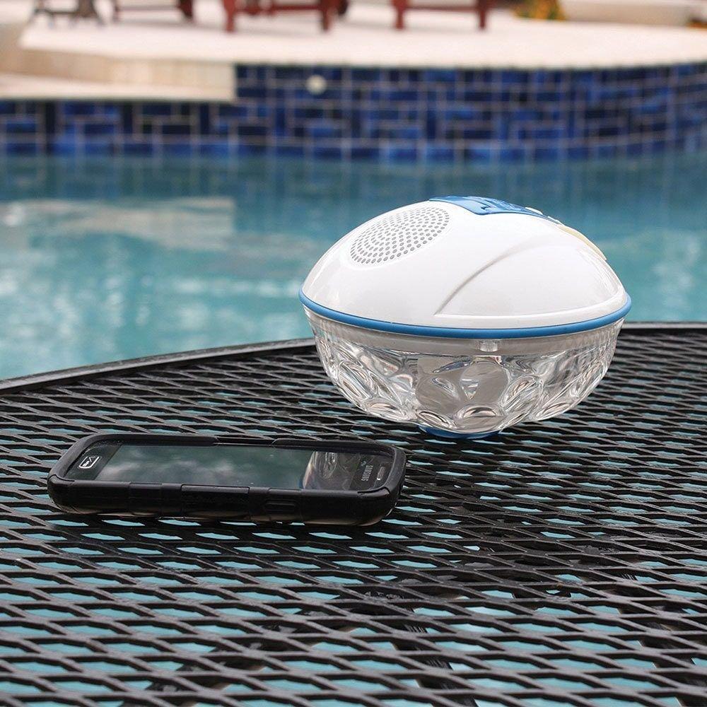 Floating Waterproof Bluetooth Speaker & Lightshow