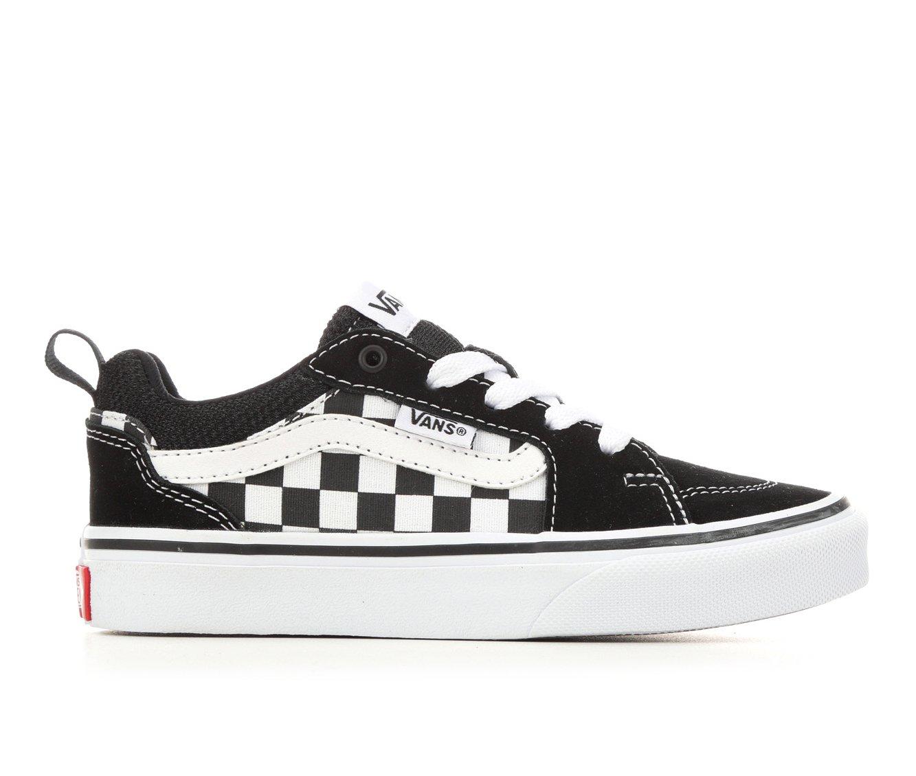 Vans Old Skool Kids (Primary Check) Black/White 12