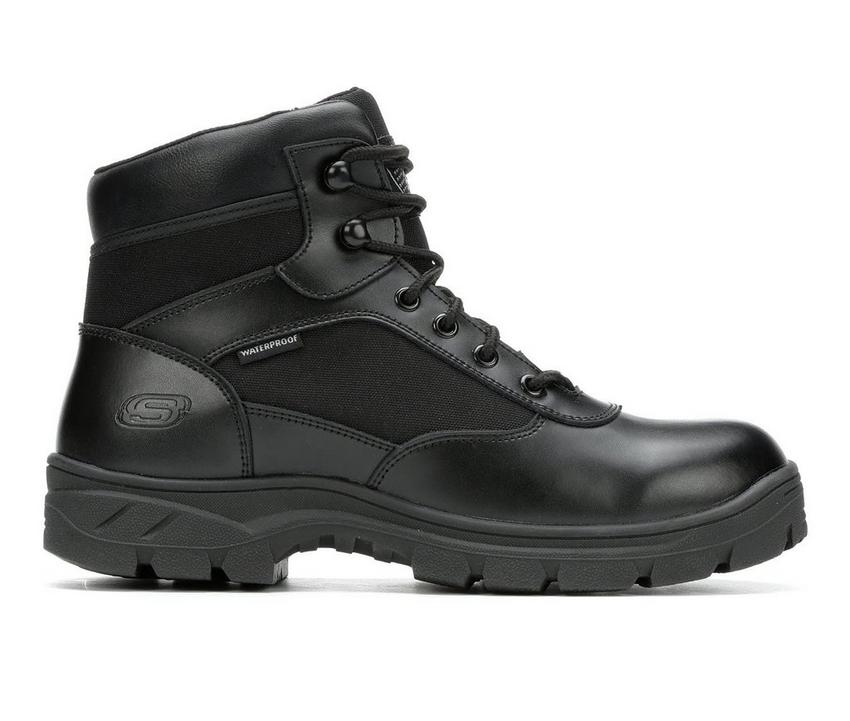 Men's Skechers Work Benen Electrical Hazard Waterproof 77526 Work Boots