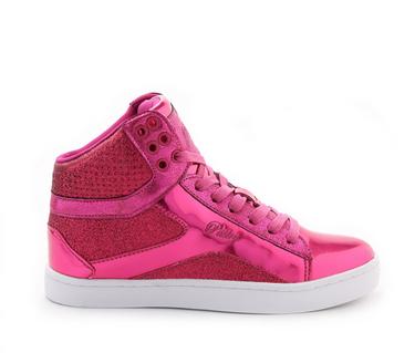 Women's Pastry Pop Tart Glitter High Top Sneakers