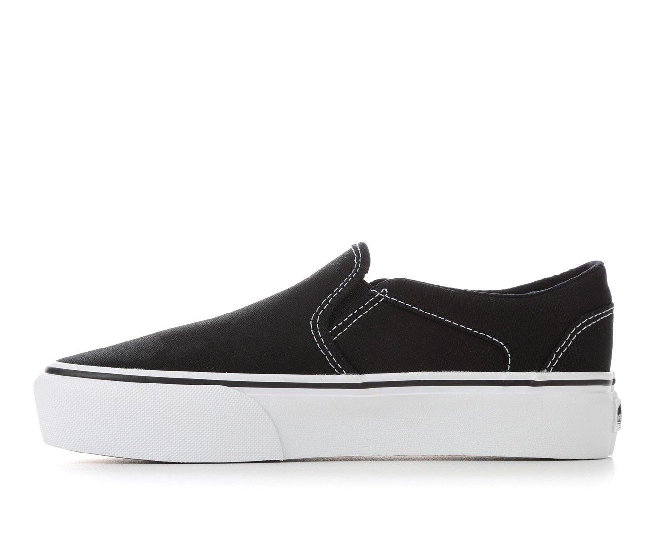 vans asher white womens