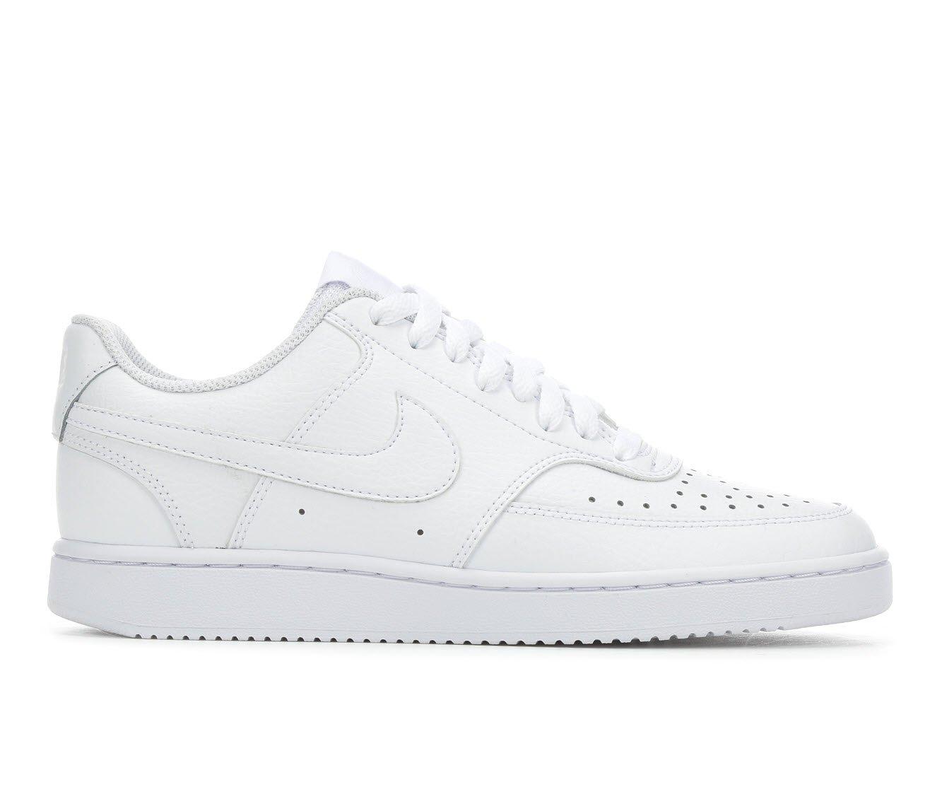grey and white nikes womens