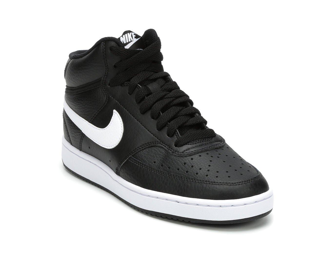 nike court vision mid sneakers