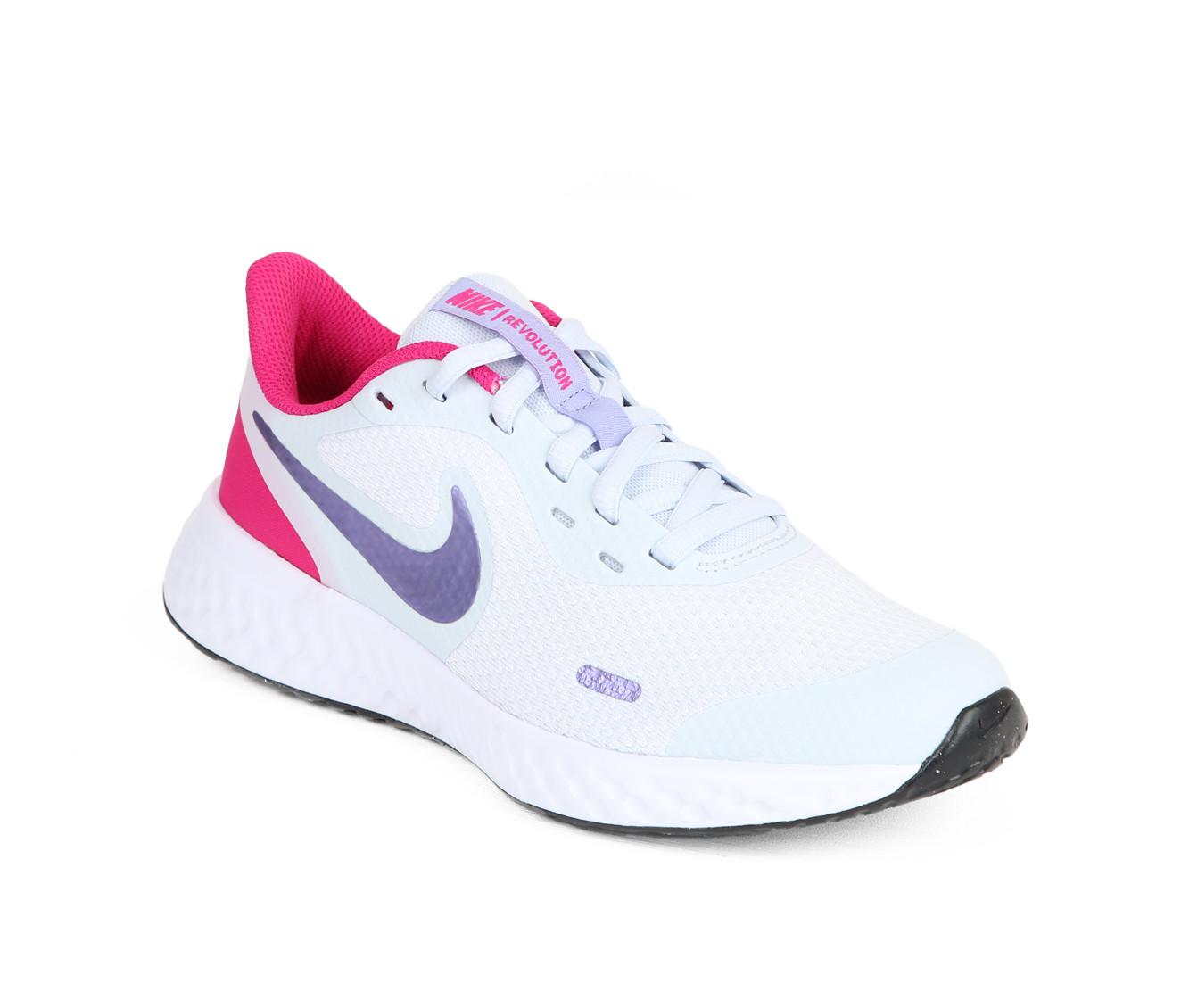 engineering Vervagen Disco Girls' Nike Big Kid Revolution 5 Running Shoes