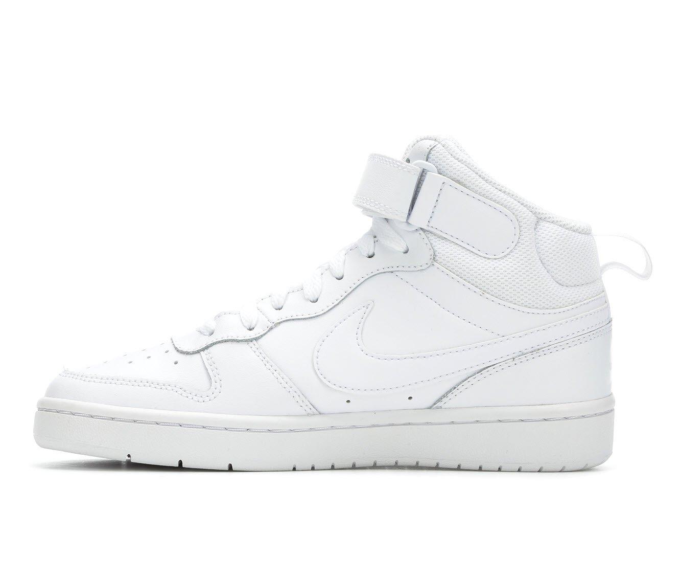 Boys Nike Big Kid Court Borough Mid 2 Sneakers