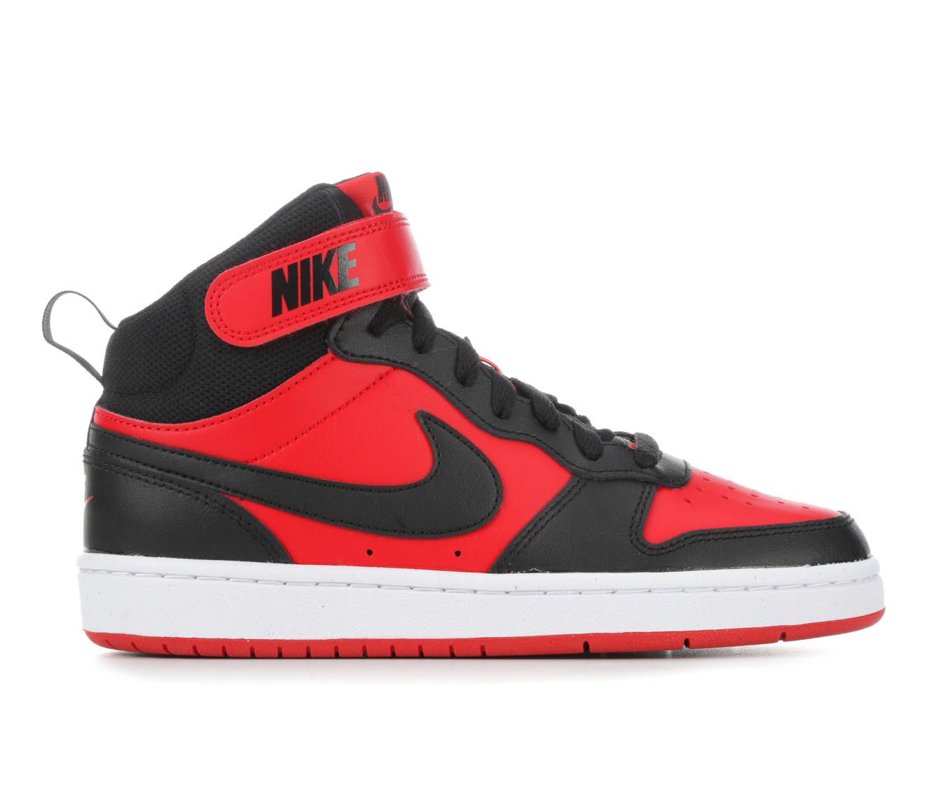 Boys red cheap nike sneakers