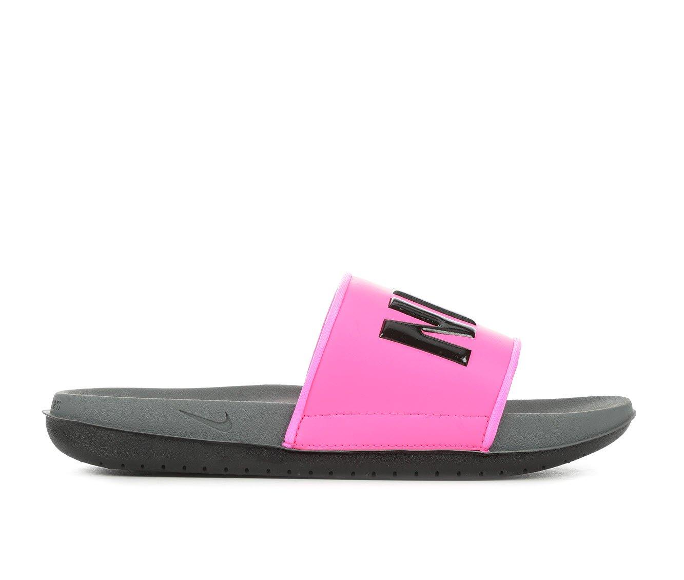 Athletic slide sandals on sale womens