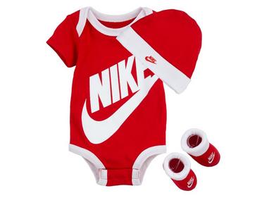 Nike Infant Futura 3 Piece Onesie Set