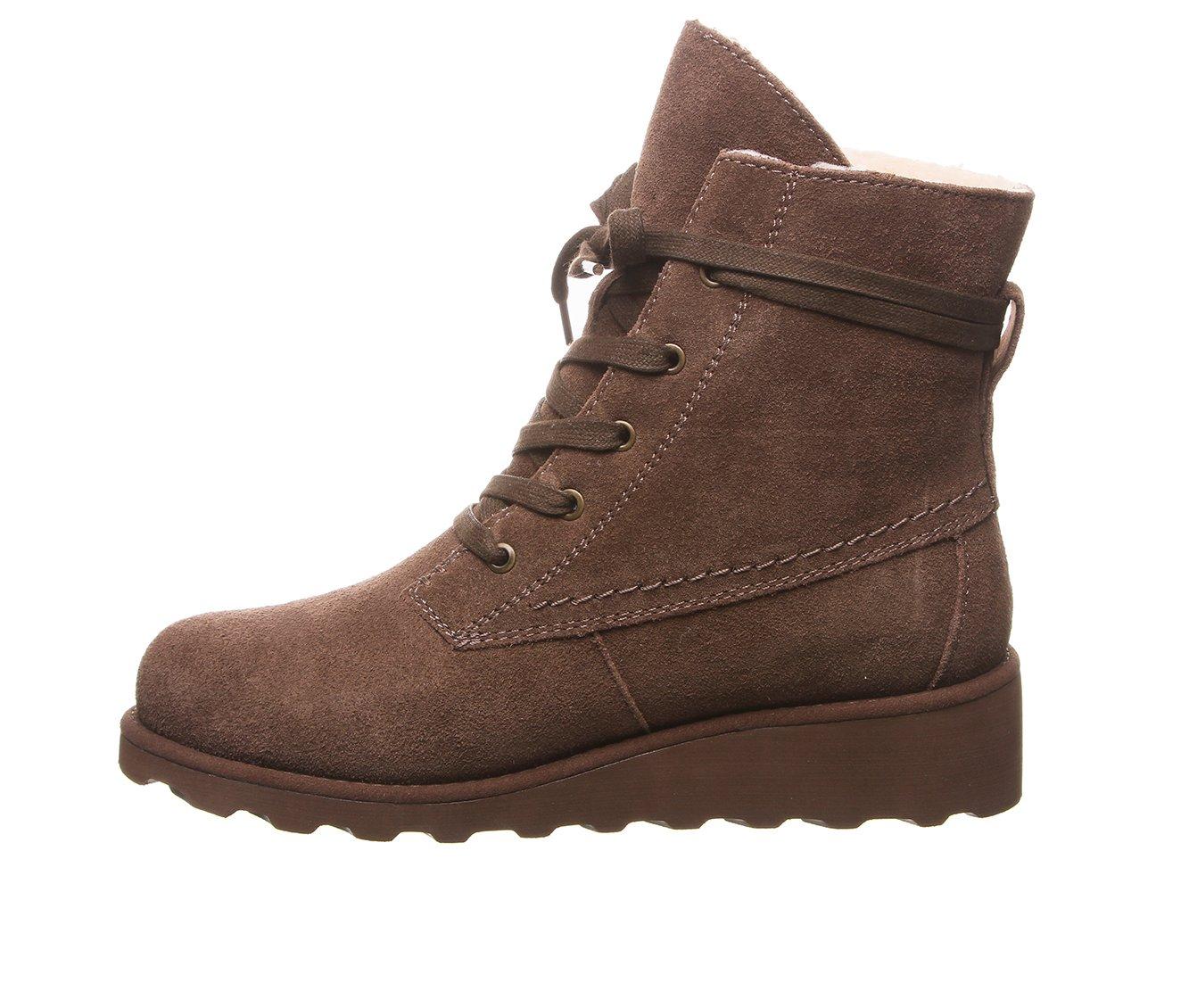 wide width wedge booties