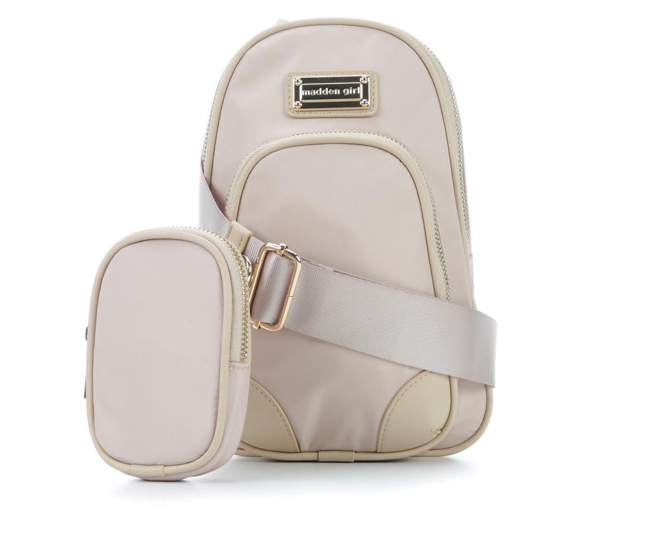 Madden store girl cream small bucket feeding crossbody bag