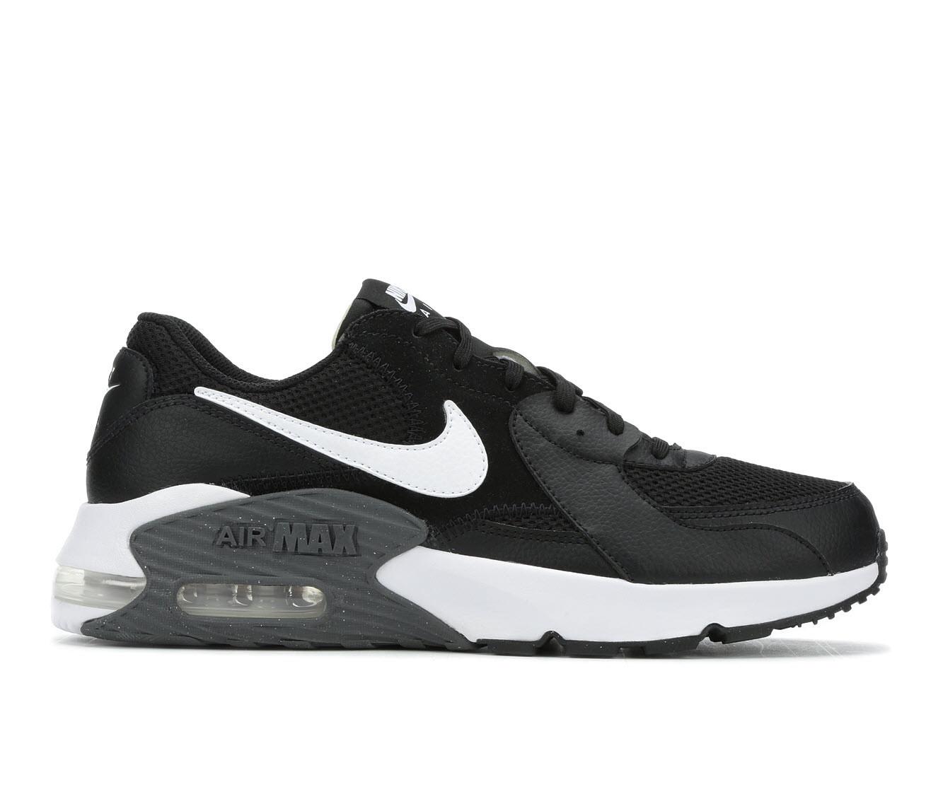 nike mens sneakers black and white